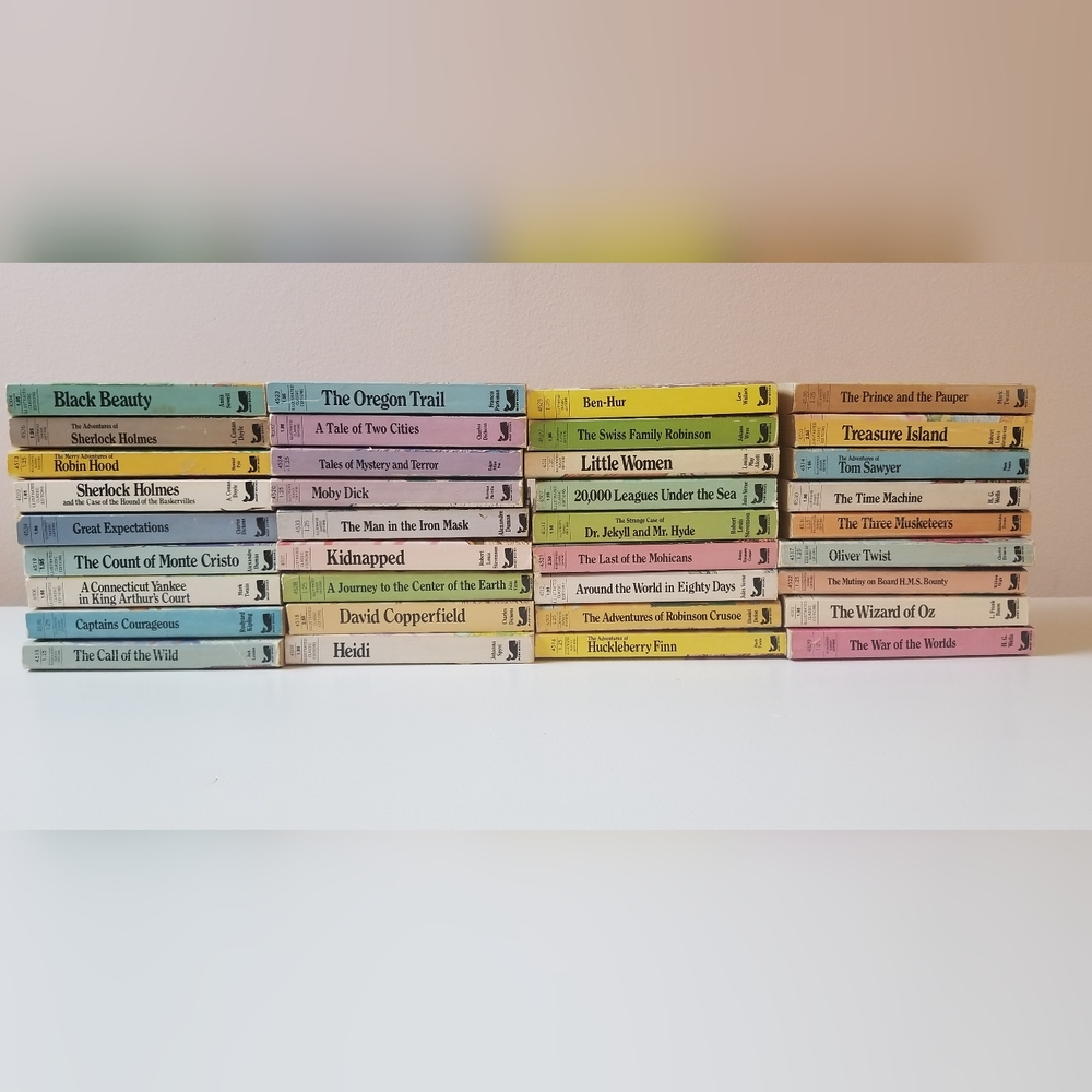 36 Illustrated Classic Editions by Moby Books